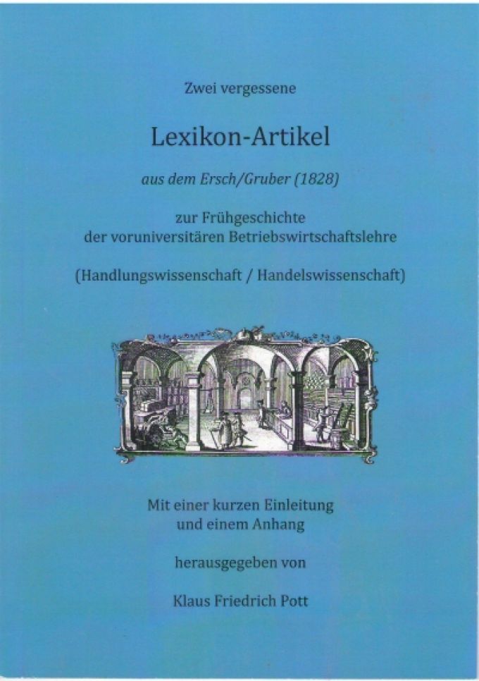 Zwei vergessene Lexikon-Artikel aus dem Ersch/Gruber (1828)