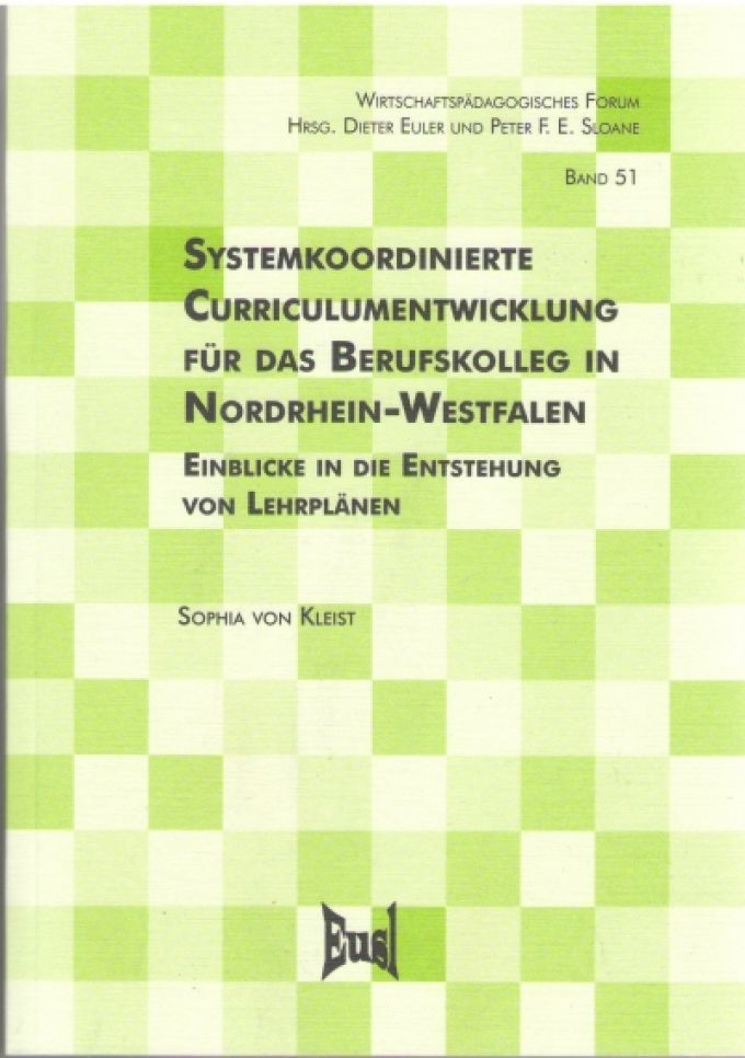 Systemkoordinierte Curriculumentwicklung für das Berufskolleg in Nordrhein-Westfalen