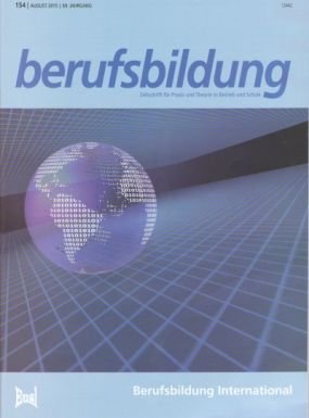 Zeitschrift 'berufsbildung', Heft 154: Berufsbildung International