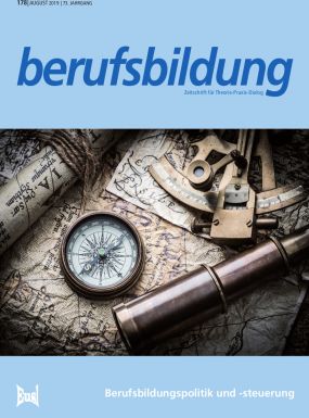Zeitschrift 'berufsbildung', Heft 178: Berufsbildungspolitik und -steuerung