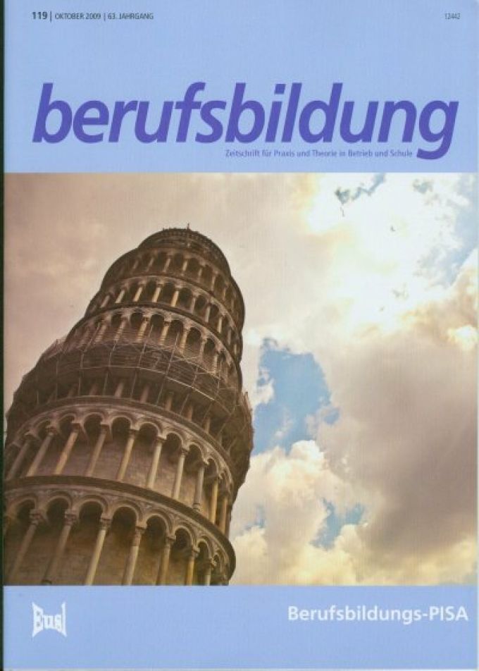 Zeitschrift 'berufsbildung', Heft 119: Berufsbildungs-PISA